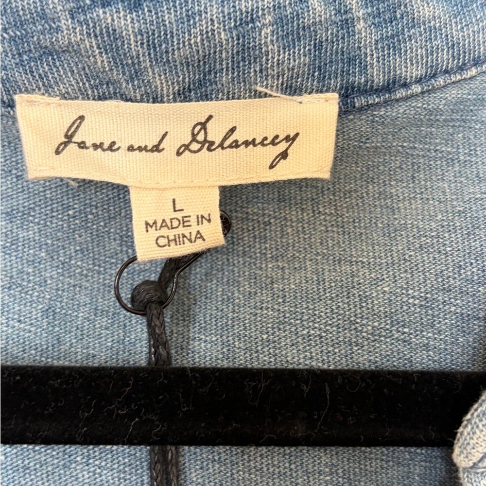 NWT Jane and Delancey Denim Blue sleeveless dress - Picture 2 of 3